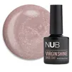 NUB VIRGIN SHINE Base Основа камуфлююча каучукова з шимером під гель-лак 8мл №05 Cocoa Shine - 1