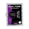 Верхні форми, 120 шт Type-5, Форма: Квадрат Dual Form Square NAILSOFTHEDAY - 1