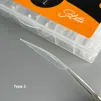 Верхні форми, 120 шт Type-3, Форма: Стилет/мигдаль Dual Form Stiletto NAILSOFTHEDAY - 2