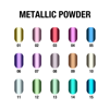 Металева хромована втирка, 0,5 г №07 Metallic Powder ADORE - 4
