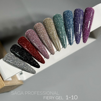 Гель-лак світловідбиваючий, 9 мл №04 Fiery Gel Polish SAGA Professional - 4