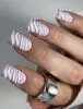 Силіконові об`ємні молди для верхніх форм, 12 шт Зебра Wild Safari Zebra, silicone form NAILSOFTHEDAY   - 2