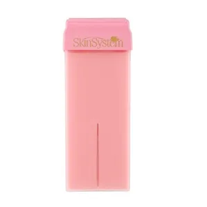 Віск для депіляції в касеті з роликом РОЖЕВИЙ / PINK, 100 мл Skin System