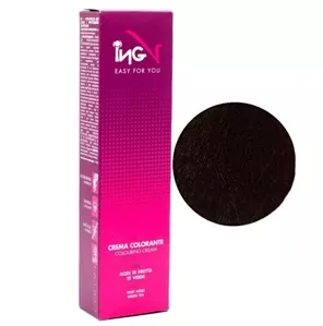 4С каштановий шоколадний Крем-фарба для волосся стійка, 100 мл Colouring Cream ING