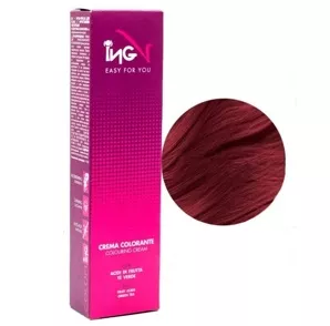 5/56 світло-каштановий махагоново-червоний Крем-фарба для волосся стійка, 100 мл Colouring Cream ING