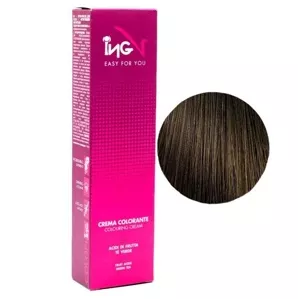 6/31 темний блондин золотисто-попелястий Крем-фарба для волосся стійка, 100 мл Colouring Cream ING