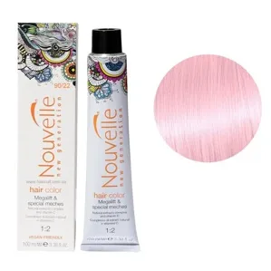 90/22 рожевий перламутр Фарба для волосся перманентна, 100мл Permanent Hair Color Nouvelle