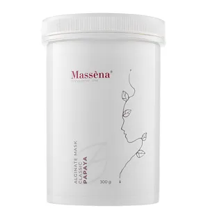 Альгінатна маска для обличчя "Папайя", 300 г PAPAYA Classic Alginate Mask Massena