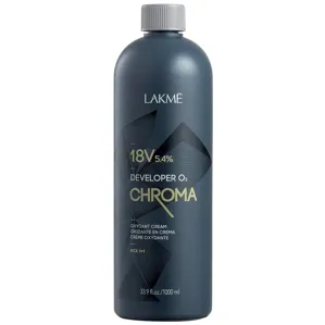Крем-окисник 18V (5.4%), 1000 мл 72201 Developer O2 CHROMA LAKME