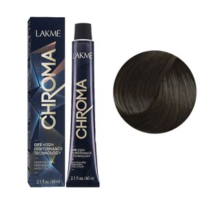 6/00 Крем-фарба для волосся перманентна без аміаку, 60мл Ammonia Free Permanent color CHROMA LAKME