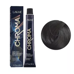 6/17 Крем-фарба для волосся перманентна без аміаку, 60мл Ammonia Free Permanent color CHROMA LAKME