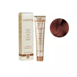 7/4 Середній блондин мідний Крем-фарба для волосся з білим чаєм та екстрактом орхідеї, 100 мл LUXURY Haircolor GREEN LIGHT