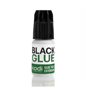 Клей для вій Black Glue U + (час фіксації: 1-2 сек), 3 г KODI Professional 