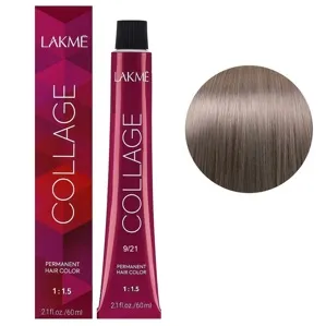 9/21 Дуже світлий блондин фіолетово-попелястий Крем-фарба для волосся стійка, 60 мл Permanent Hair Color COLLAGE LAКME