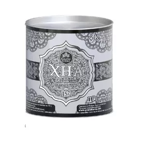 Хна для біотату та брів, колір: Чорний, 15 г Grand Henna