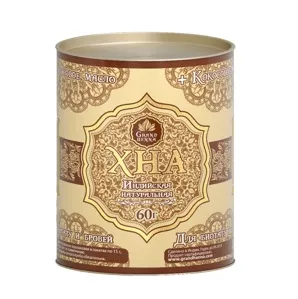 Хна для біотату та брів, колір: Коричневий, 60 г Grand Henna