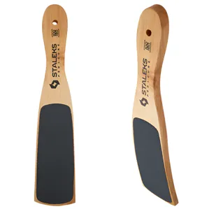 Пилка для п`ят дерев`яна (ВІЛЬХА вигнута) BEAUTY & CARE 10 TYPE 2 (100/180 грит) ABC 10/2 STALEKS PRO