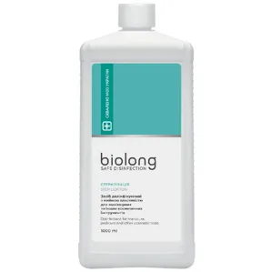 Засіб для дезінфекції перукарських, манікюрних, педікюрних інструментів, 1000 мл BIOLONG