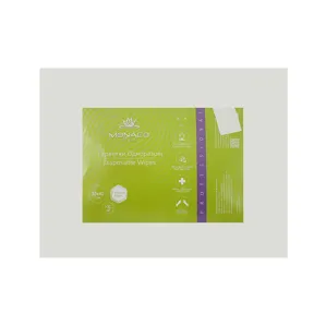 Рушники 35*40 см зі спанлейсу складені (ГЛАДКІ), 100 шт Monaco Style