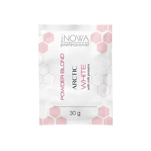 Освітлювальна пудра з протеїнами молока БІЛА (6 levels), 30 г White BLOND ARCTIC with milk proteins Powder Lightener jNOWA Professional