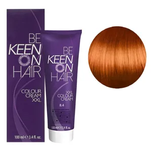 8/4 світлий блондин мідний Стійка крем-фарба для волосся, 100 мл Colour Cream XXL KEEN