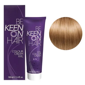 9/73 дуже світлий блондин каштаново-золотистий Стійка крем-фарба для волосся, 100 мл Colour Cream XXL KEEN
