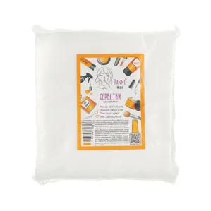 Серветки 15*15 см зі спанлейсу 40 г/м2 (В ПАЧЦІ, СІТКА, білий колір), 100 шт Panni Mlada