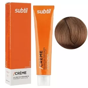 8/42 світлий блондин мідний перламутровий Стійка фарба 60 мл CREME Permanent Hair Color Subtil  