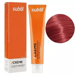 7/40 блондин мідний насичений Стійка фарба 60 мл CREME Permanent Hair Color Subtil  