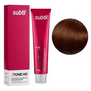 6/34 кориця Безаміачна крем-фарба для тонування волосся на лужній основі, 60 мл TONE HD SUBTIL