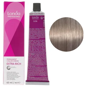 9/96 дуже світлий блондин сандре фіолетовий Стійка фарба для волосся, 60 мл Permanent Color Londa Professional