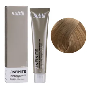 9 дуже світлий блондин Безаміачна стійка крем-фарба для волосся, 60 мл Permanent Hair Color INFINITE SUBTIL