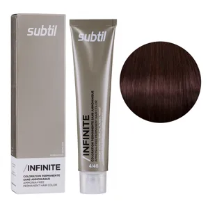 4/45 мідно-червоне дерево коричневе Безаміачна стійка крем-фарба для волосся, 60 мл Permanent Hair Color INFINITE SUBTIL