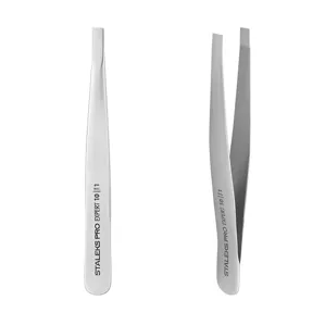 Пінцет для брів EXPERT 10 TYPE 1 (широкий прямий) TE-10/1 STALEKS PRO