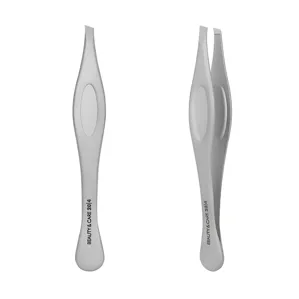 Пінцет для брів BEAUTY & CARE 20 TYPE 4 (вузький скошений) TBC-20/4 STALEKS