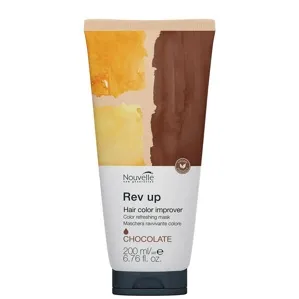Маска тонувальна для підтримки кольору волосся, 200 мл CHOCOLATE (Шоколад) Color refreshing mask Rev up Nouvelle