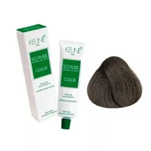 5 Світло-коричневий натуральний Фарба для волосся перманентна без аміаку, 60 мл SO PURE Color KEUNE