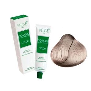 10/7 Платиновий блондин фіолетовий Фарба для волосся перманентна без аміаку, 60 мл SO PURE Color KEUNE