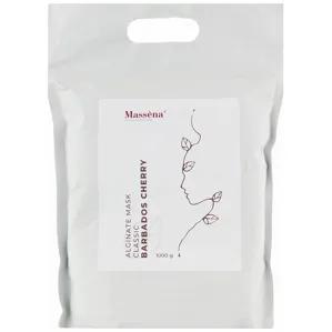 Альгінатна маска для обличчя "Барбадоська вишня", 1000 г BARBBADOS CHERRY Classic Alginate Mask Massena