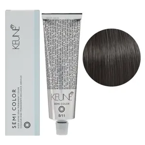 5/11 Світло-коричневий попелястий  інтенсивний  Фарба для тонування волосся без аміаку,  60 мл Demi-Permanent Color SЕМІ COLOR KEUNE