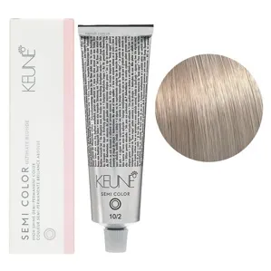10/2 платиновий блондин перламутровий Фарба для тонування волосся без аміаку,  60 мл Demi-Permanent Color SЕМІ COLOR KEUNE