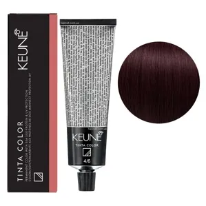 4/6 Середньо-коричневий червоний Фарба перманентна для волосся,  60 мл Permanent Color TINTA COLOR KEUNE