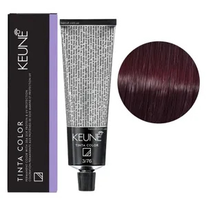 3/76 Темно-коричневий фіолетово-червоний Фарба перманентна для волосся,  60 мл Permanent Color TINTA COLOR KEUNE