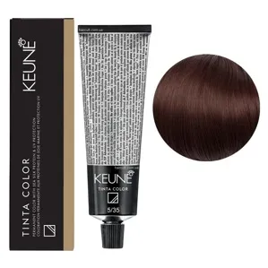 5/35 Світло-коричневий золотисто-махагоново Фарба перманентна для волосся,  60 мл Permanent Color TINTA COLOR KEUNE