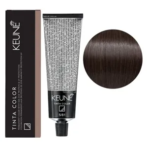5/81 Світло-коричневий мокко-попелястий Фарба перманентна для волосся,  60 мл Permanent Color TINTA COLOR KEUNE