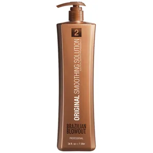 Засіб розгладжувальний, професійний для волосся на основі бразильської ягоди асаї, 1000 мл Original Smoothing Solution "Step2" BRAZILIAN BLOWOUT
