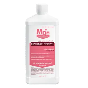 Вернедор-Преміум Концентрат для дезінфекції, передстерилізаційного очищення і стерилізації, 1000 мл