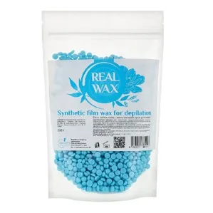 Віск плівковий синтетичний для депіляції (в гранулах) Blue REAL WAX,  200 г BELLA DONNA