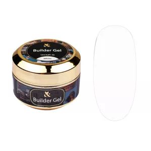 F.O.X  Builder Gel Сover Гель моделюючий 3-фазний 15мл White