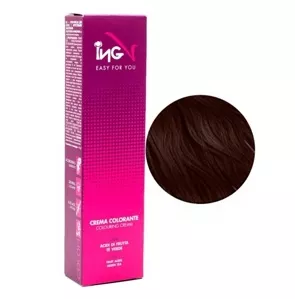 5М світло-каштановий матовий Крем-фарба для волосся стійка, 100 мл Colouring Cream ING